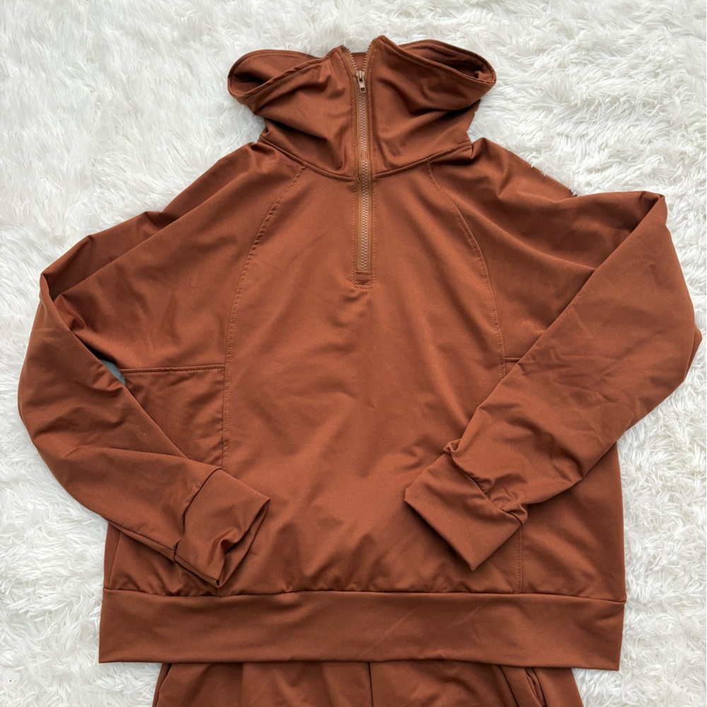 Men's Brown Hoodie Sweater